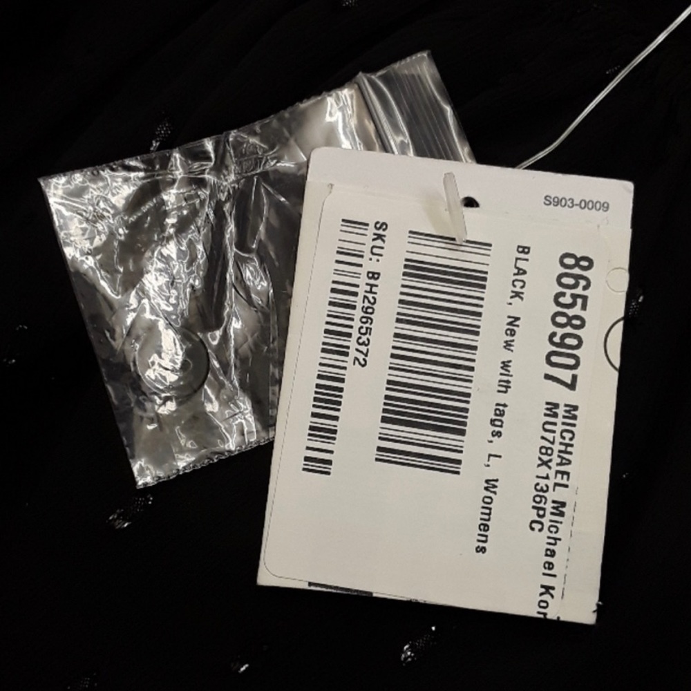 NWT MICHAEL KORS SLEEVELESS BLACK BACK - Picture 11 of 14